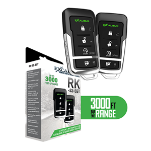 Picture of 4 Button LED 1-Way Remote Kit - 3,000 ft