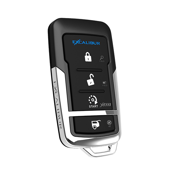 4-Button 433 MHz 1-Way Replacement Transmitter