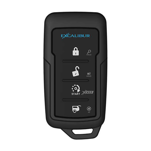 4-Button 433 MHz 1-Way Replacement Transmitter