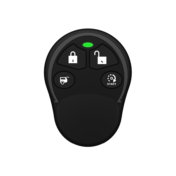 4-Button 433 MHz 1-Way Replacement Transmitter