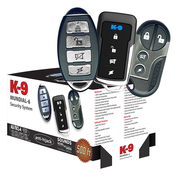 Fully Programmable 1-Way Security System with Anti-Hijack